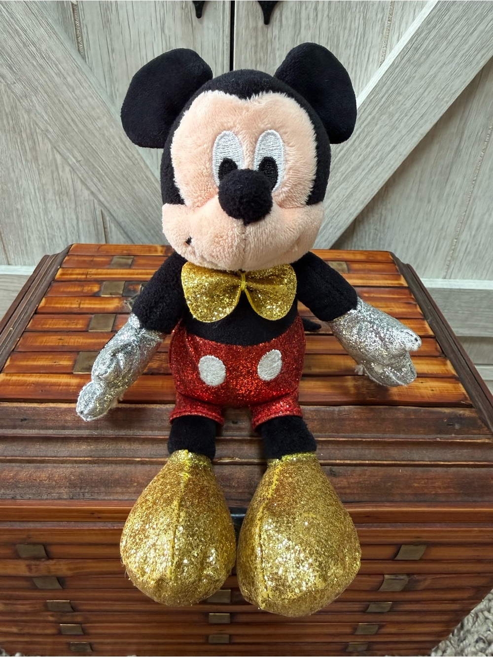 Ty Sparkle Collection Disney Mickey Mouse
Plush Toy (Approx. 8")